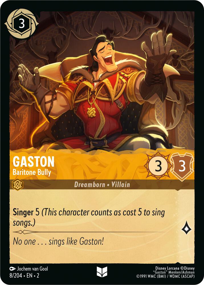 Gaston, Baritone Bully 8/204 (Rise of the Floodborn) 