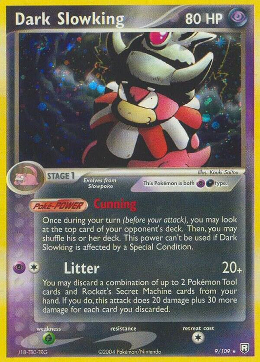 Dark Slowking 9/109 (Team Rocket Returns)  - Holofoil