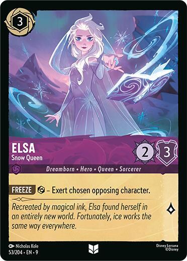 Elsa, Snow Queen 53/204 (Fabled) 