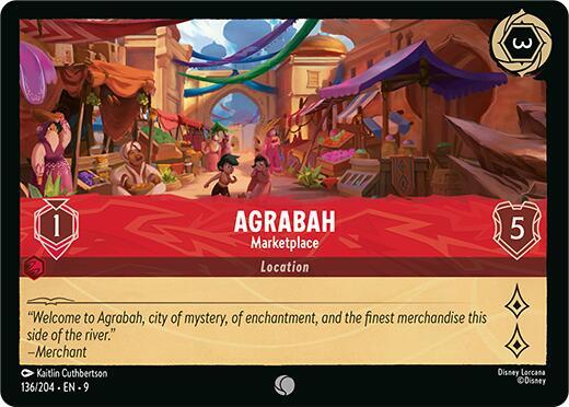 Agrabah, Marketplace 136/204 (Fabled) 