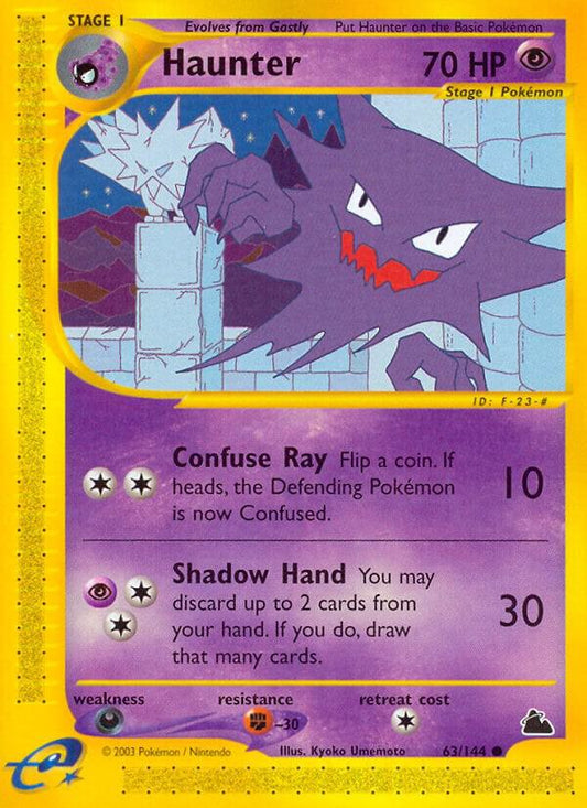 Haunter 063/144 (Skyridge) 