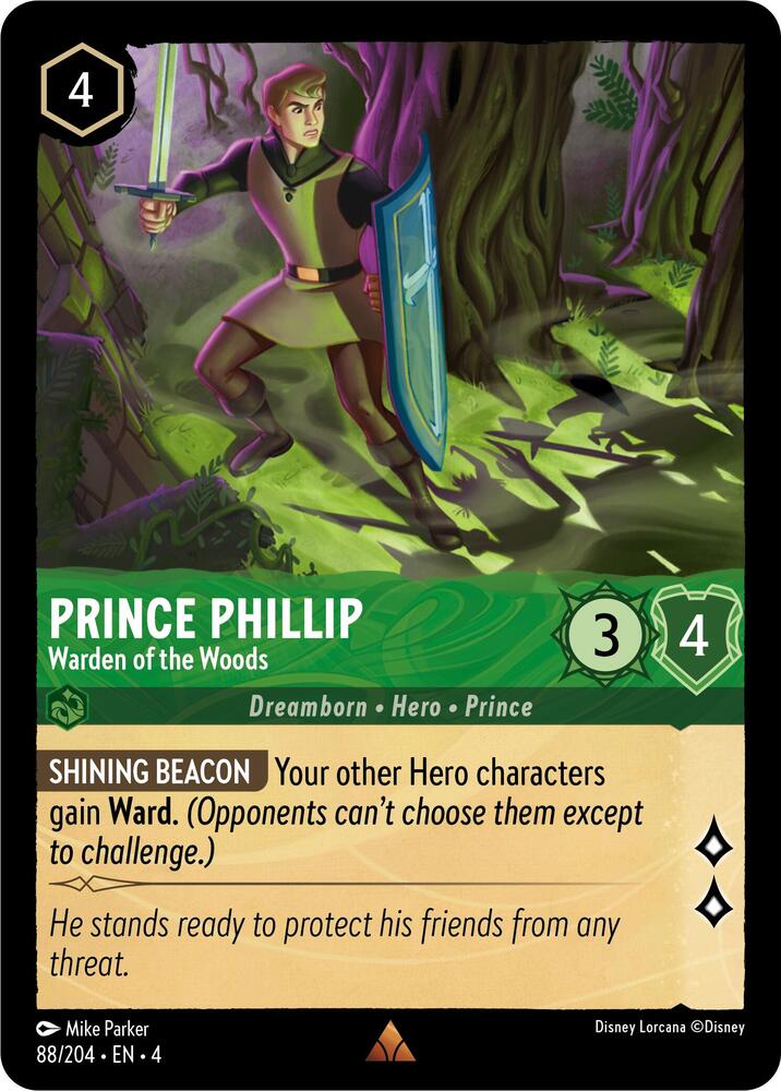 Prince Phillip, Warden of the Woods 88/204 (Ursula's Return) 