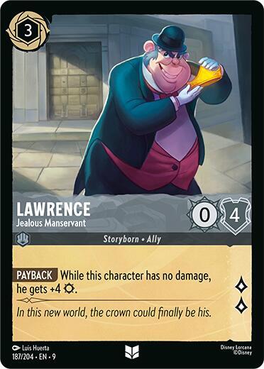 Lawrence, Jealous Manservant 187/204 (Fabled) 