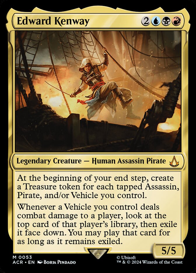 Edward Kenway 53/110 (Universes Beyond: Assassin's Creed) 