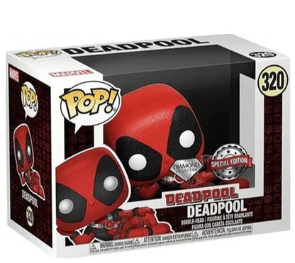 Deadpool #320 "Diamond Collection" Special Edition Bobble Head Pop Vinyl Figure Funko