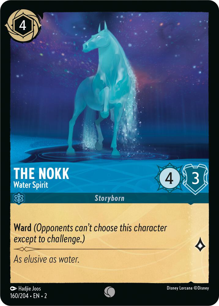 The Nokk, Water Spirit 160/204 (Rise of the Floodborn)  - Cold Foil