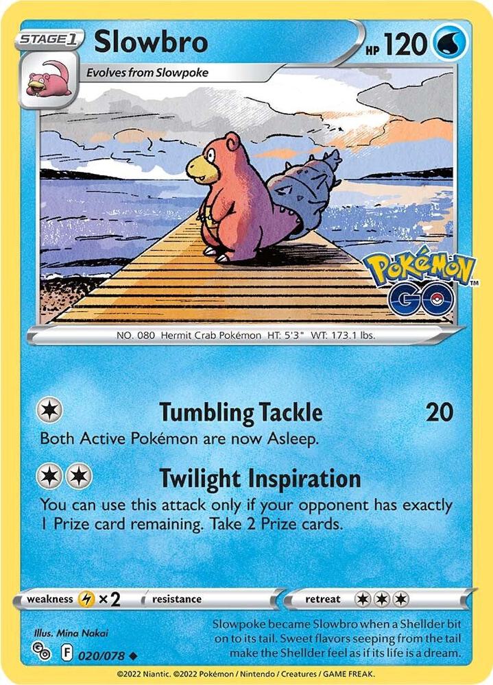 Slowbro 020/078 (Pokemon GO) 