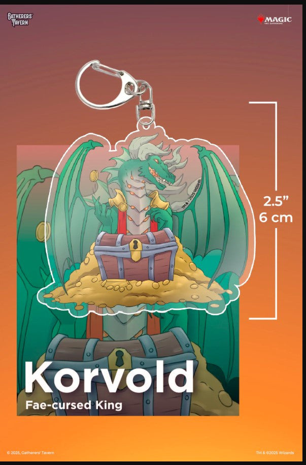 Gatherers' Tavern KLIGGS Keychain - Korvold, Fae-Cursed King