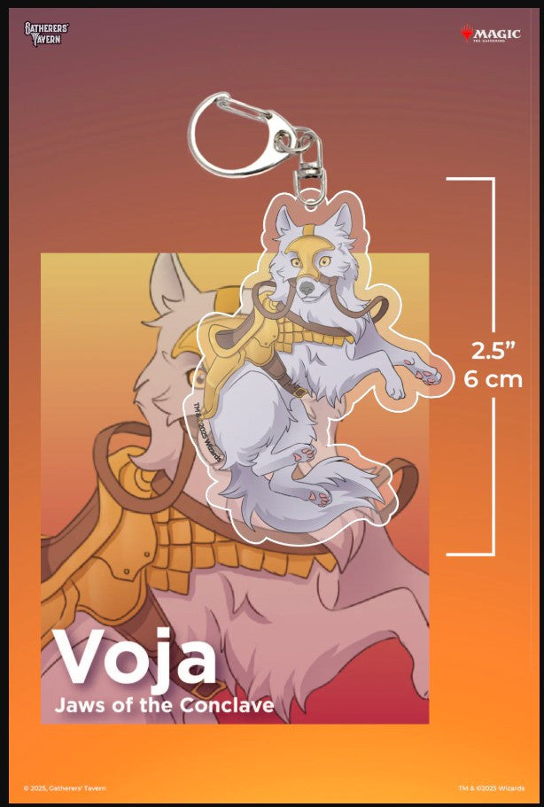 Gatherers' Tavern KLIGGS Keychain - Voja, Jaws Of The Conclave