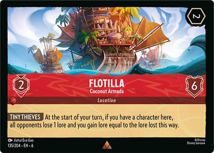 Flotilla, Coconut Armada 135/204 (Azurite Sea) 