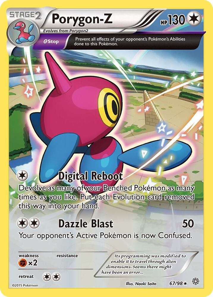 Porygon-Z 67/98 (XY - Ancient Origins)  - Holofoil