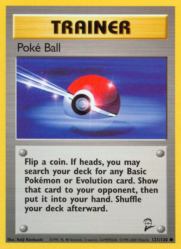 Poke Ball 121/130 (Base Set 2) 