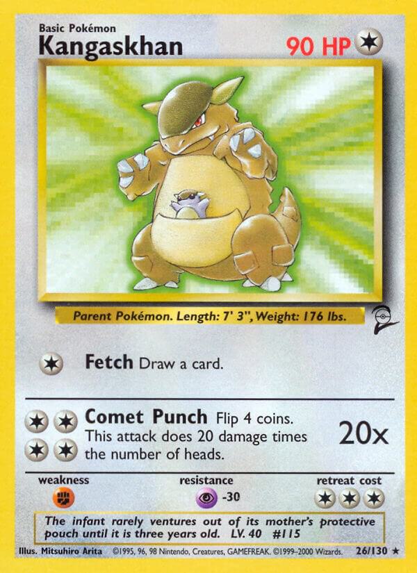 Kangaskhan 026/130 (Base Set 2) 