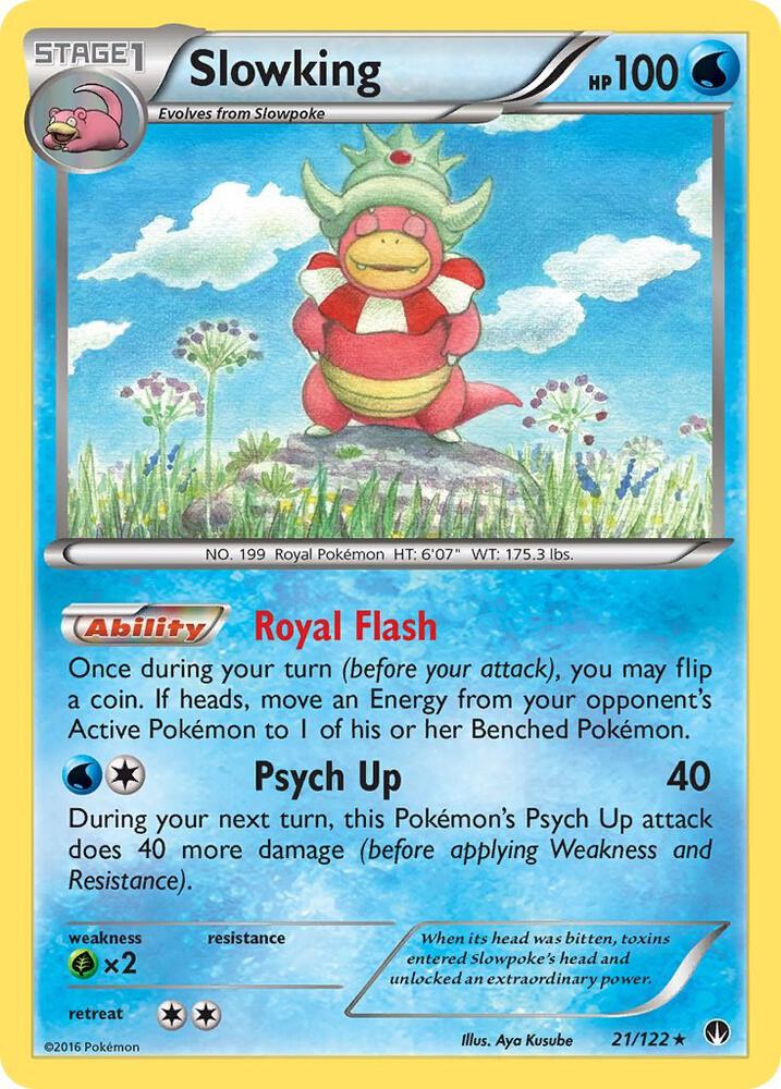 Slowking 21/122 (XY - BREAKpoint)  - Holofoil