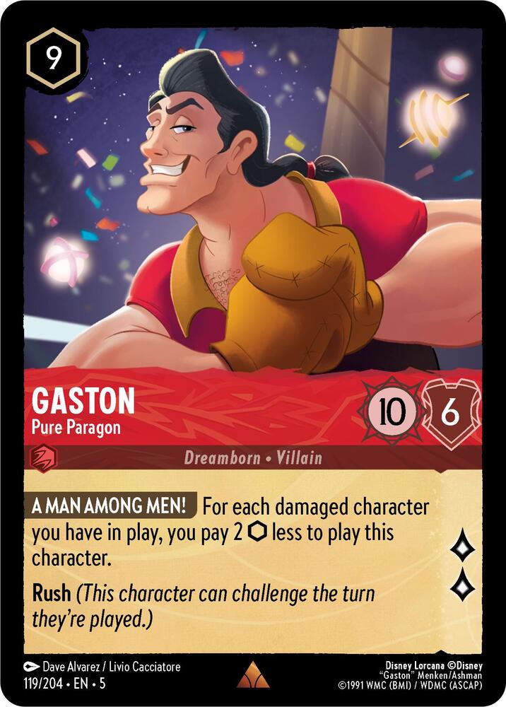 Gaston, Pure Paragon 119/204 (Shimmering Skies) 