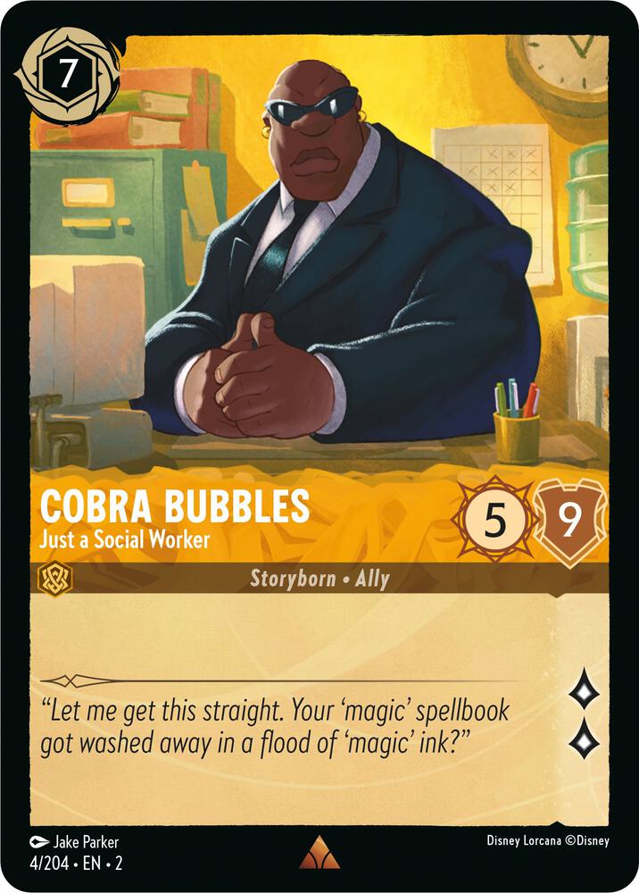 Cobra Bubbles, Just a Social Worker 4/204 (Rise of the Floodborn) 