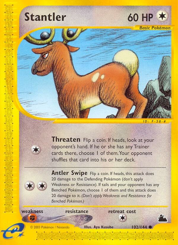 Stantler 102/144 (Skyridge) 
