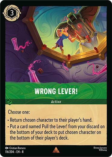 Wrong Lever! 116/204 (Reign of Jafar) 