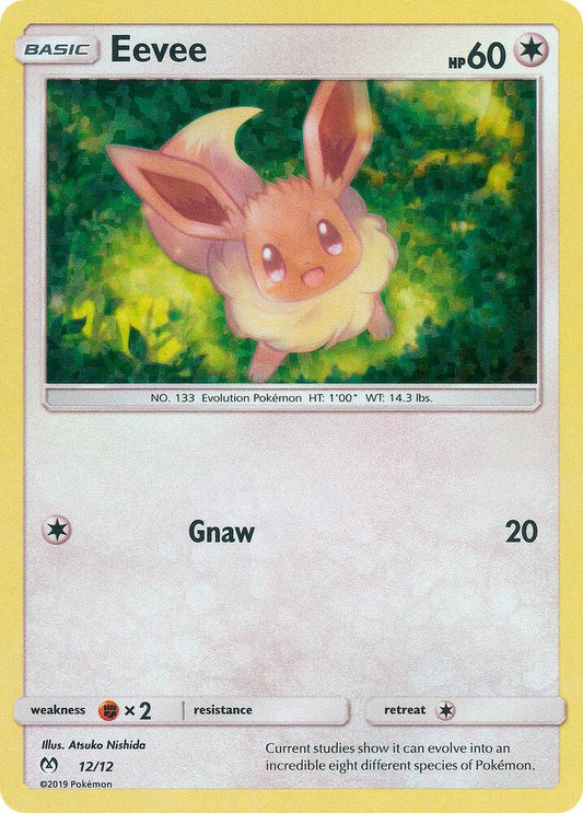 Eevee 012/012 (McDonald's Promos 2019)  - Holofoil