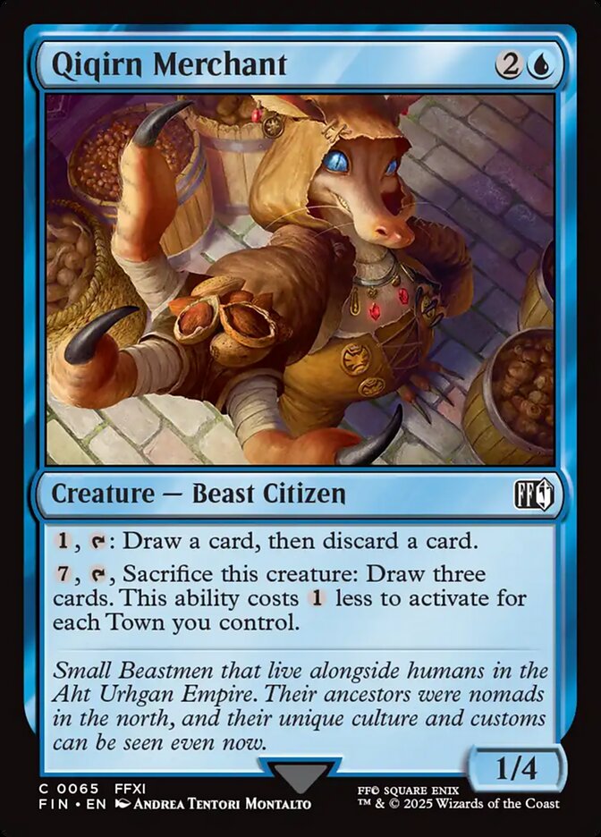 Qiqirn Merchant 65/309 (FINAL FANTASY)  - Foil
