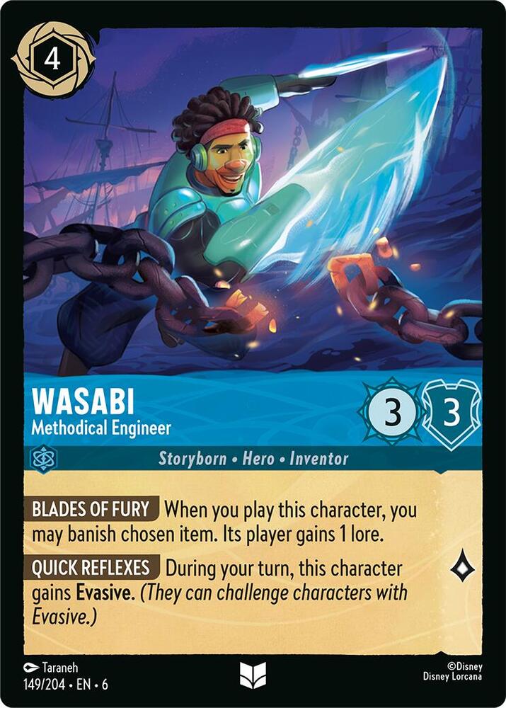 Wasabi, Methodical Engineer 149/204 (Azurite Sea) 
