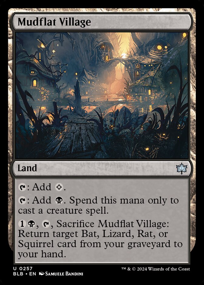 Mudflat Village 257 (Bloomburrow) 