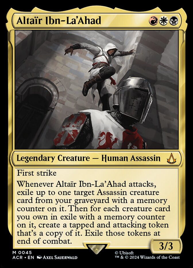 Altaïr Ibn-La'Ahad 45/110 (Universes Beyond: Assassin's Creed) 