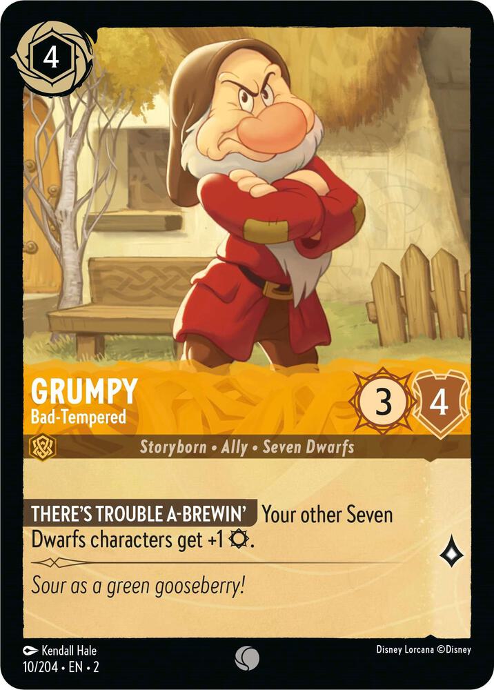 Grumpy, Bad Tempered 10/204 (Rise of the Floodborn) 