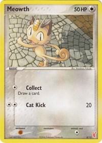 Meowth 4/12 (EX Trainer Kit 2: Plusle & Minun) 