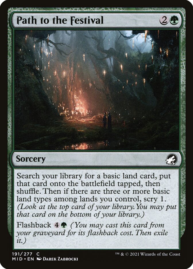 Path to the Festival 191/277 (Innistrad: Midnight Hunt) 