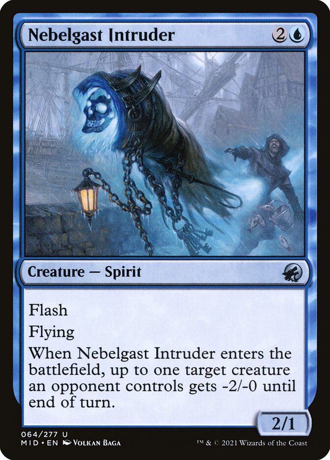 Nebelgast Intruder 64/277 (Innistrad: Midnight Hunt)  - Foil