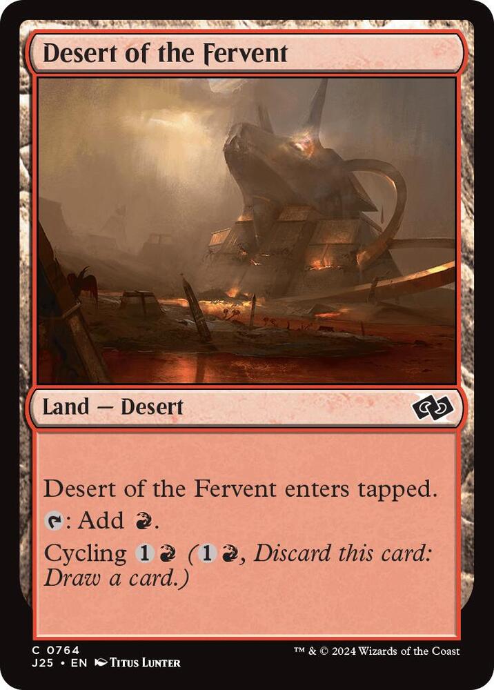 Desert of the Fervent 764/779 (Foundations Jumpstart) 