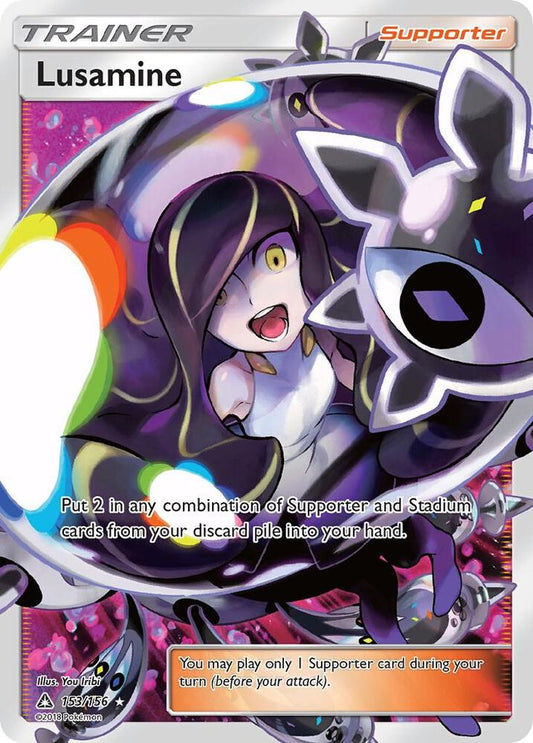 Lusamine 153/156 (SM - Ultra Prism)  - Holofoil