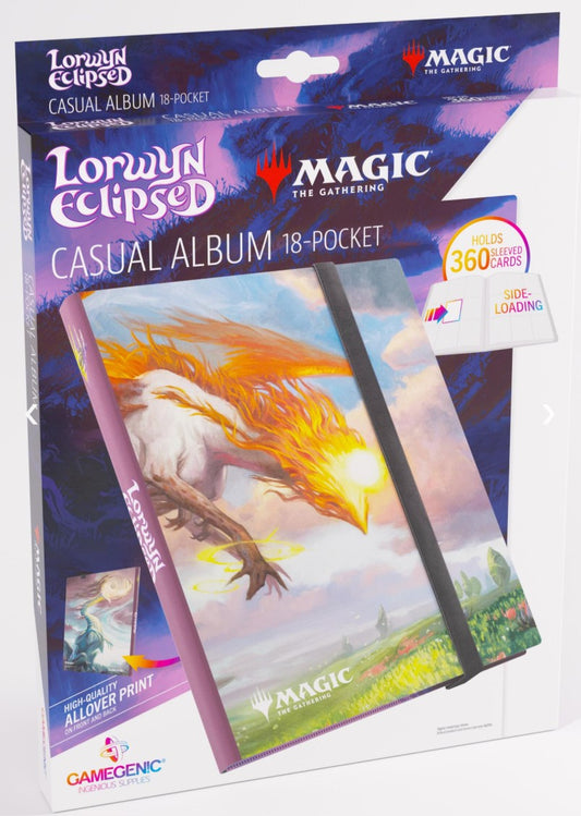 Gamegenic Magic The Gathering Lorwyn Eclipsed Casual Album 360 / 18-Pocket - Eirdu, Carrier of Dawn/Isilu, Carrier of Twilight
