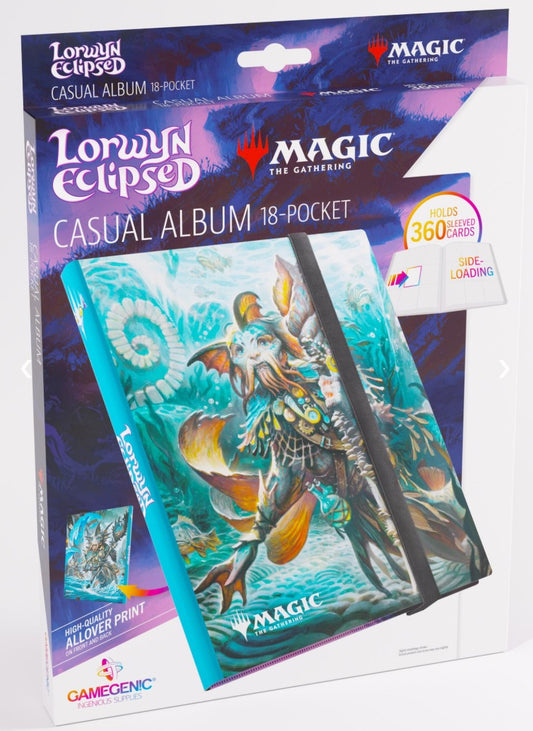 Gamegenic Magic The Gathering Lorwyn Eclipsed Casual 360 Card Album 18-Pocket - Sygg, Wanderwine Wisdom/Sygg, Wanderbrine Shield