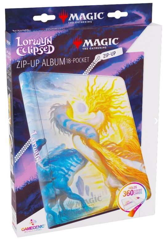 Gamegenic Magic The Gathering Lorwyn Eclipsed 360 Card Zip-Up Album 18-Pocket - Celestial Reunion