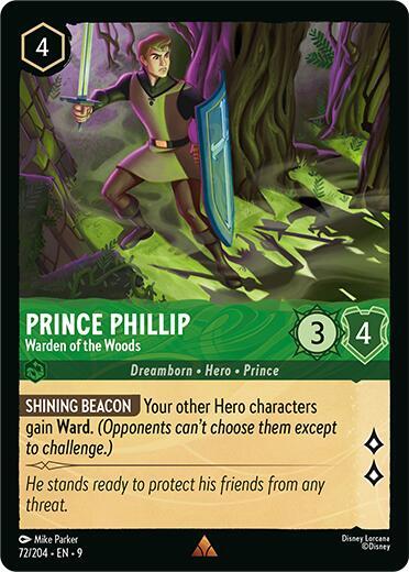 Prince Phillip, Warden of the Woods 72/204 (Fabled) 