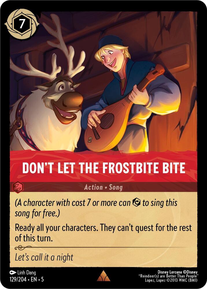 Don't Let the Frostbite Bite 129/204 (Shimmering Skies) 
