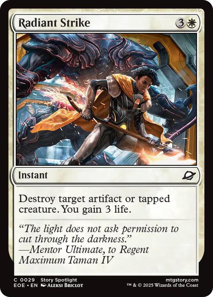 Radiant Strike 29/276 (Edge of Eternities) 