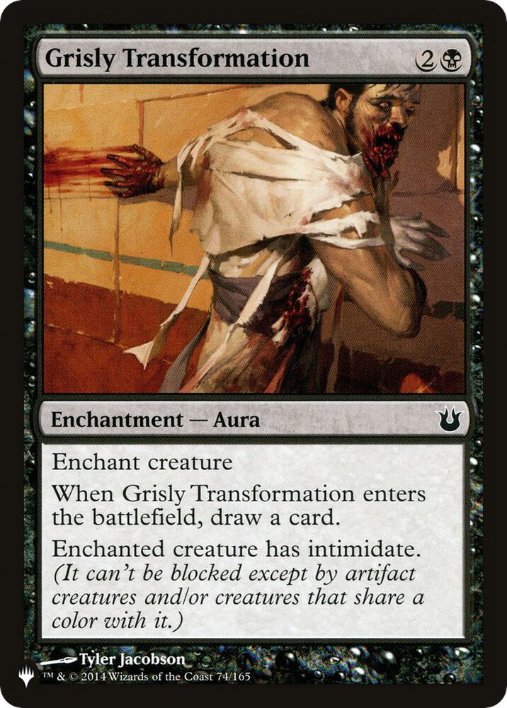 Grisly Transformation BNG-74/5075 (The List Reprints) 