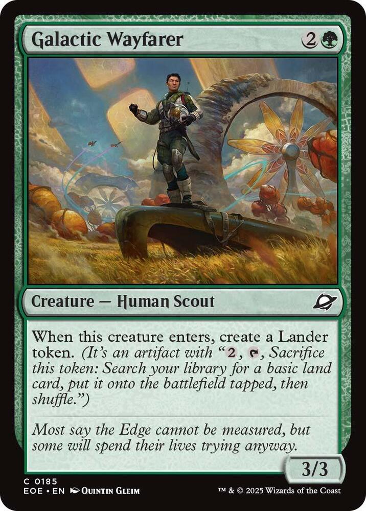 Galactic Wayfarer 185/276 (Edge of Eternities) 