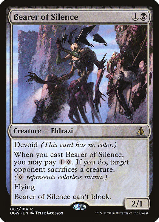 Bearer of Silence 67/184 (Oath of the Gatewatch)  - Foil