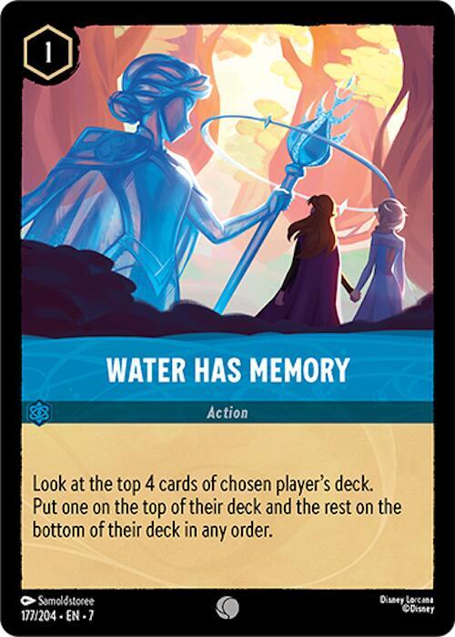 Water Has Memory 177/204 (Archazia's Island)  - Cold Foil