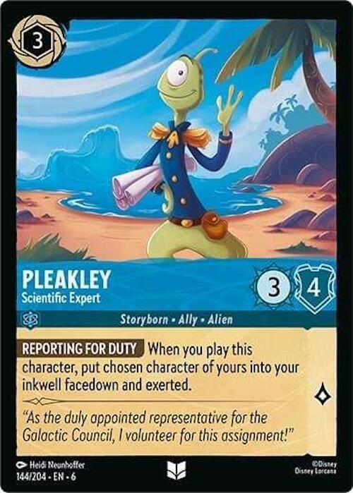 Pleakley, Scientific Expert 144/204 (Azurite Sea) 