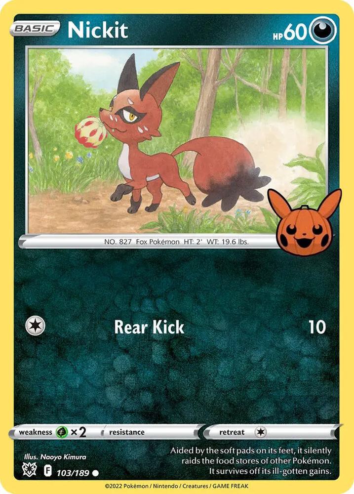 Nickit 103/189 (Trick or Trade BOOster Bundle) 