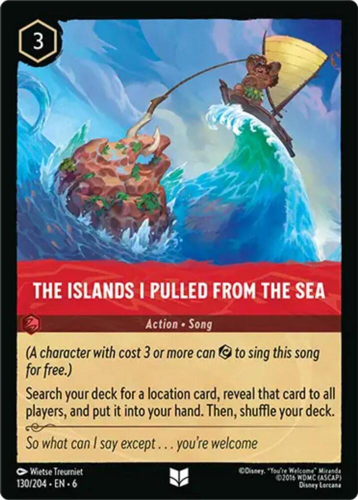 The Islands I Pulled From The Sea 130/204 (Azurite Sea) 