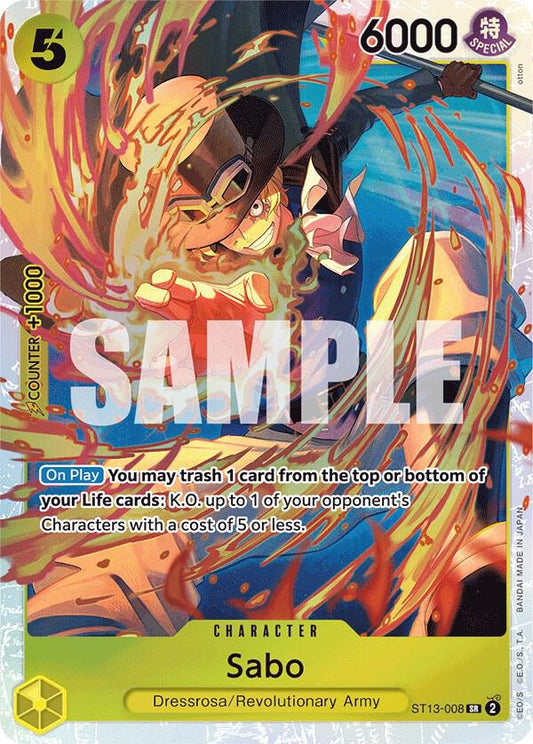 Sabo ST13-008 (Ultra Deck: The Three Brothers)  - Foil
