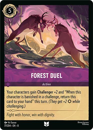Forest Duel 77/204 (Reign of Jafar)  - Cold Foil