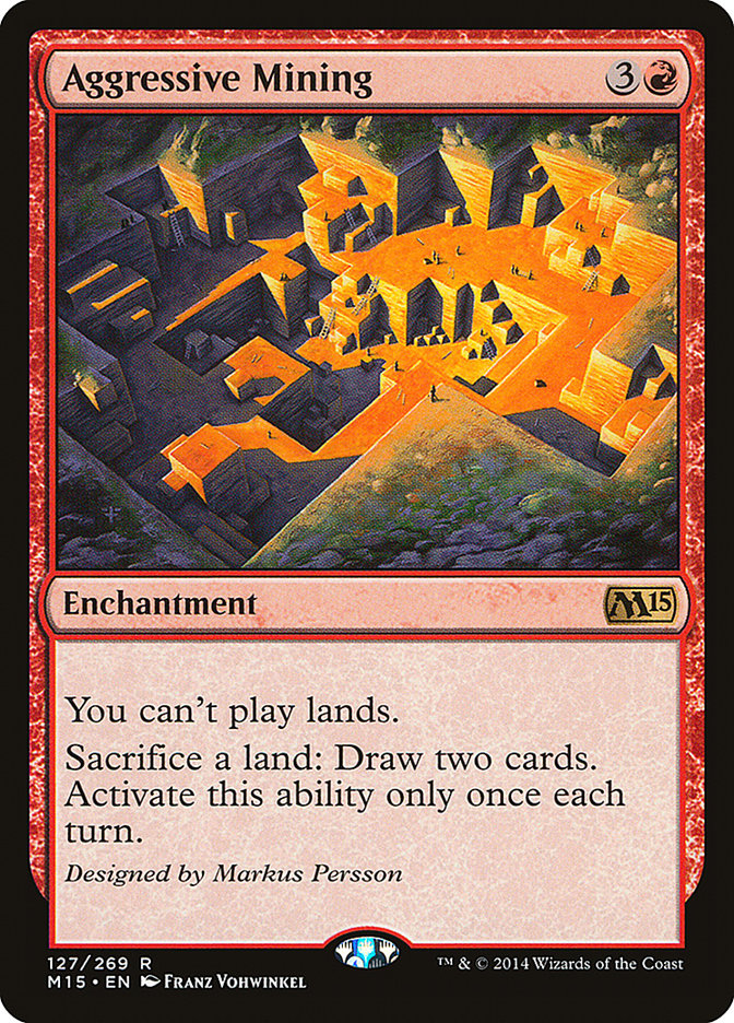 Aggressive Mining 127/269 (Magic 2015 (M15)) 