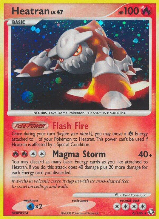 Heatran 6/146 (Legends Awakened)  - Holofoil